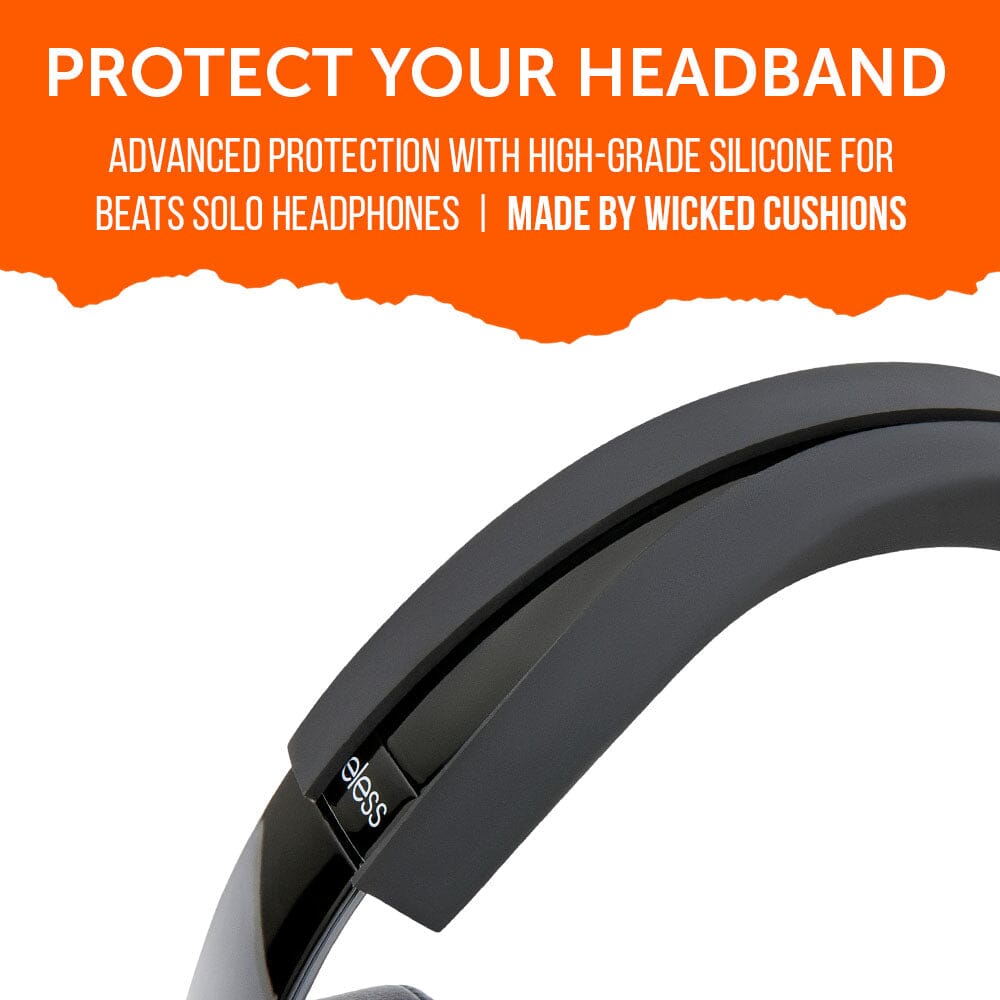 Apos Audio Wicked Cushions Headbands & Headband Covers Beats Solo Silicone Headband Cover - WC BandZ Solo