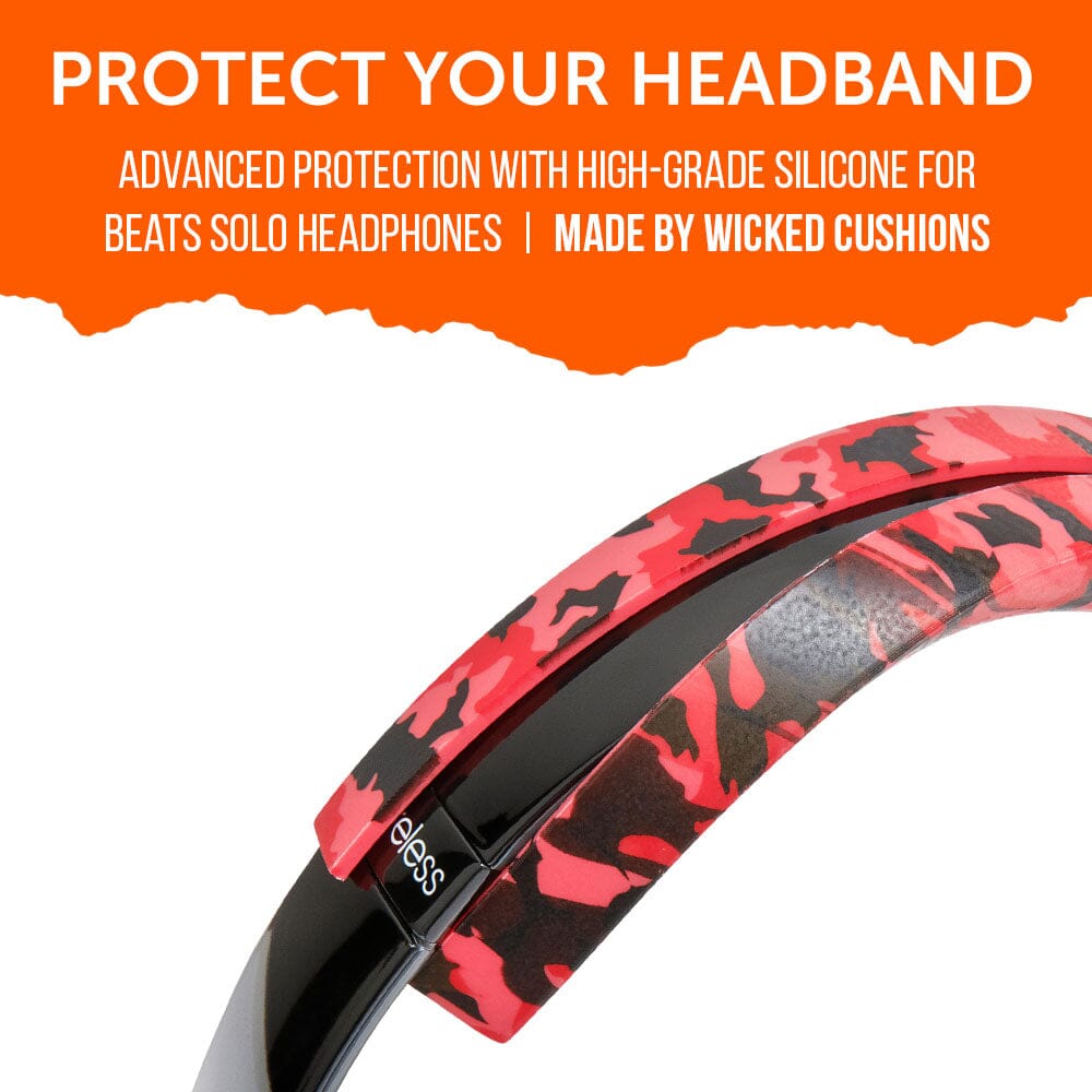 Apos Audio Wicked Cushions Headbands & Headband Covers Beats Solo Silicone Headband Cover - WC BandZ Solo