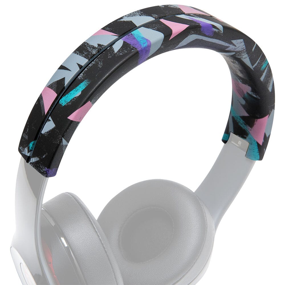 Apos Audio Wicked Cushions Headbands & Headband Covers Beats Solo Silicone Headband Cover - WC BandZ Solo 90s Black