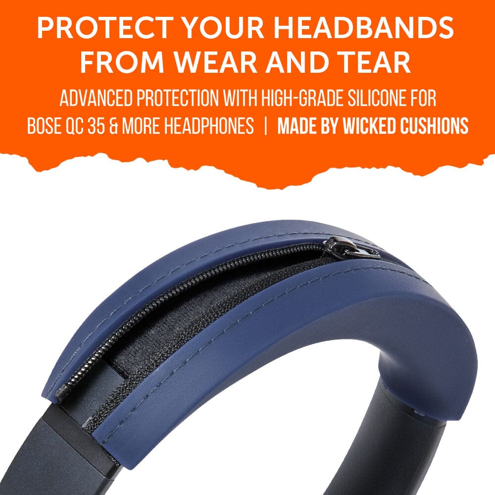 Apos Audio Wicked Cushions Headbands & Headband Covers Bose QuietComfort Silicone Headband Cover - WC BandZ QC