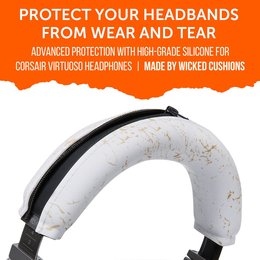 Apos Audio Wicked Cushions Headbands & Headband Covers Corsair Virtuoso Silicone Headband Cover - WC BandZ Virtuoso