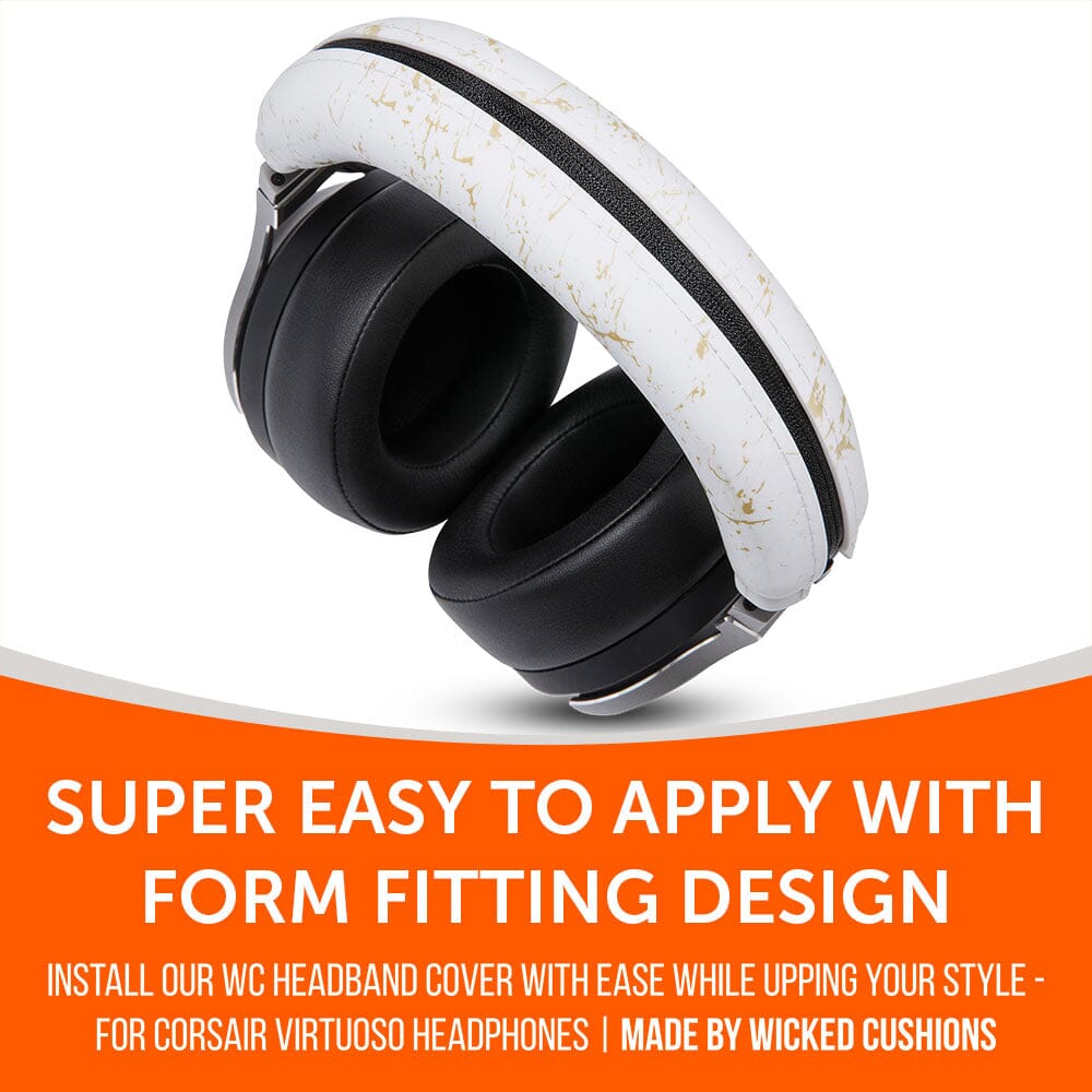 Apos Audio Wicked Cushions Headbands & Headband Covers Corsair Virtuoso Silicone Headband Cover - WC BandZ Virtuoso