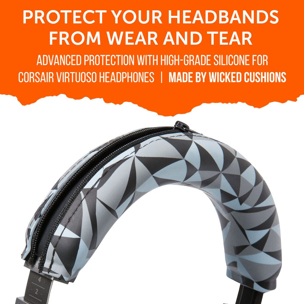 Apos Audio Wicked Cushions Headbands & Headband Covers Corsair Virtuoso Silicone Headband Cover - WC BandZ Virtuoso