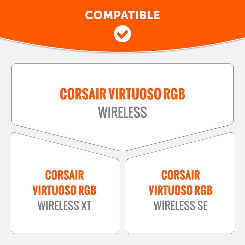 Apos Audio Wicked Cushions Headbands & Headband Covers Corsair Virtuoso Silicone Headband Cover - WC BandZ Virtuoso