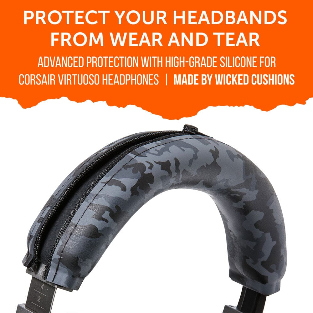 Apos Audio Wicked Cushions Headbands & Headband Covers Corsair Virtuoso Silicone Headband Cover - WC BandZ Virtuoso