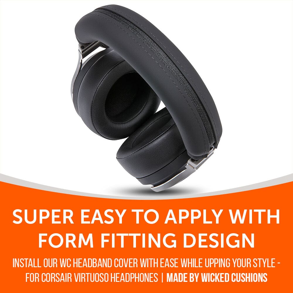 Apos Audio Wicked Cushions Headbands & Headband Covers Corsair Virtuoso Silicone Headband Cover - WC BandZ Virtuoso