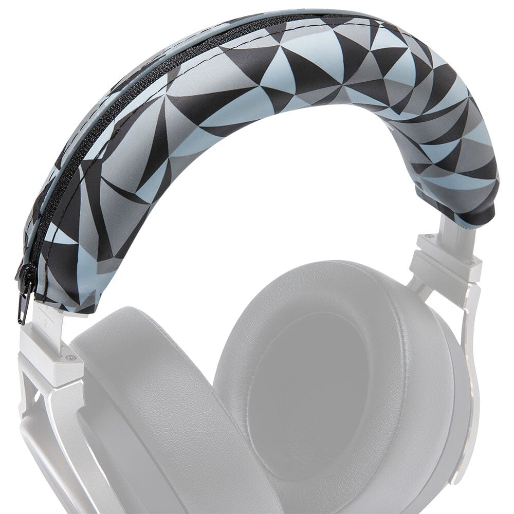 Apos Audio Wicked Cushions Headbands & Headband Covers Corsair Virtuoso Silicone Headband Cover - WC BandZ Virtuoso Geo Grey