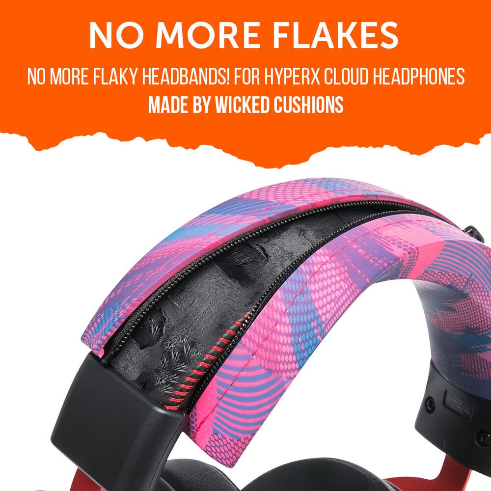 Apos Audio Wicked Cushions Headbands & Headband Covers Silicone Headband Cover for HyperX Cloud Series Headphones - WC BandZ Cloud