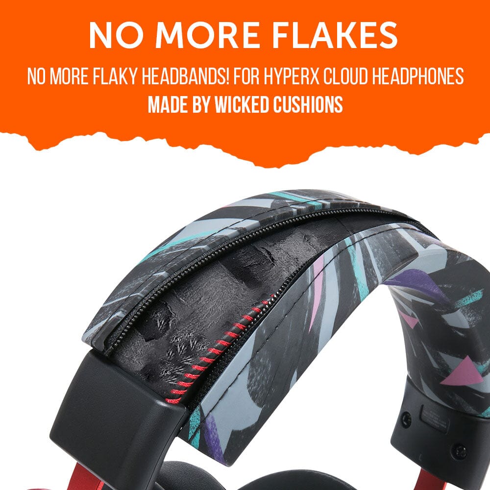 Apos Audio Wicked Cushions Headbands & Headband Covers Silicone Headband Cover for HyperX Cloud Series Headphones - WC BandZ Cloud