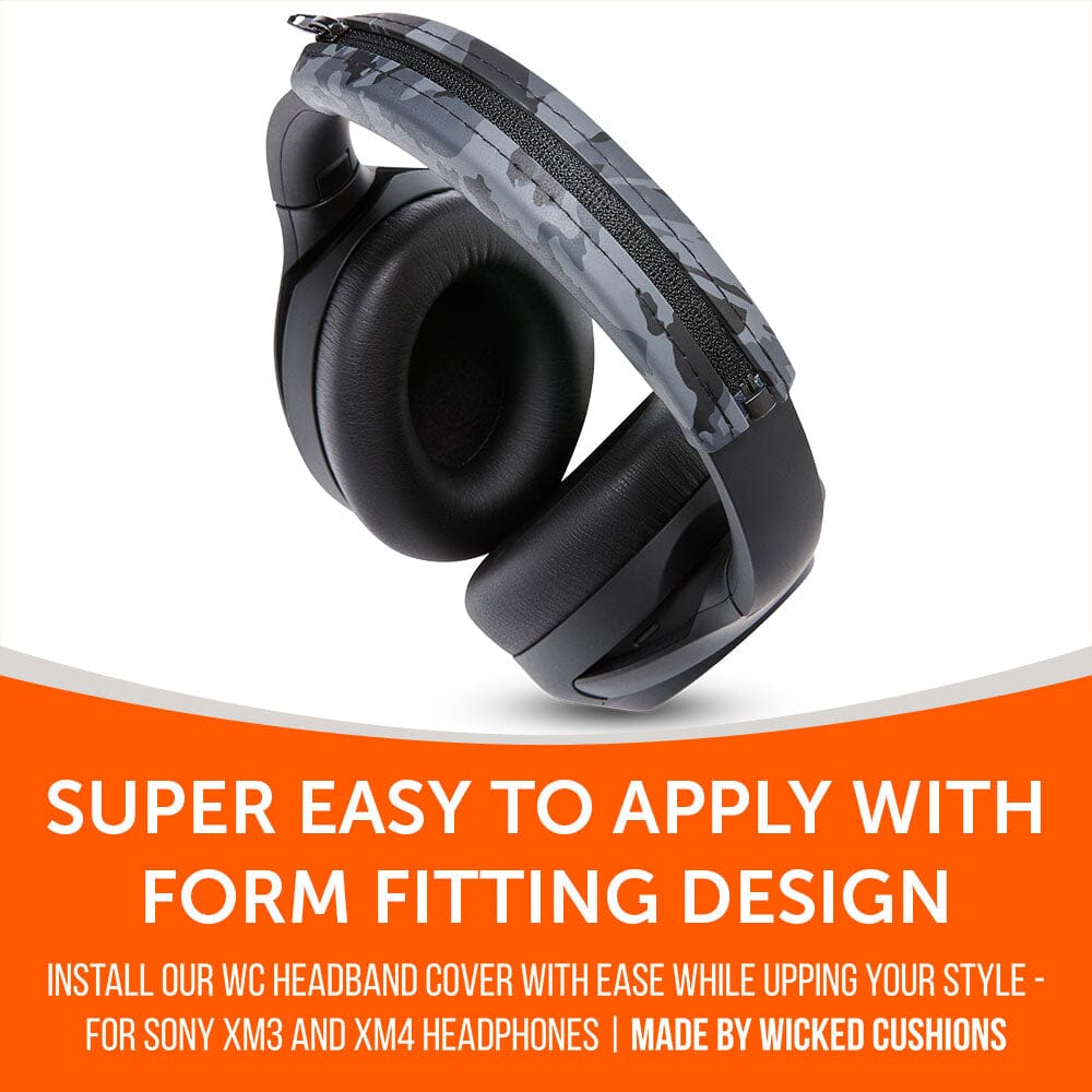 Apos Audio Wicked Cushions Headbands & Headband Covers Sony XM3 & XM4 Silicone Headband Cover - WC BandZ XM3 & XM4