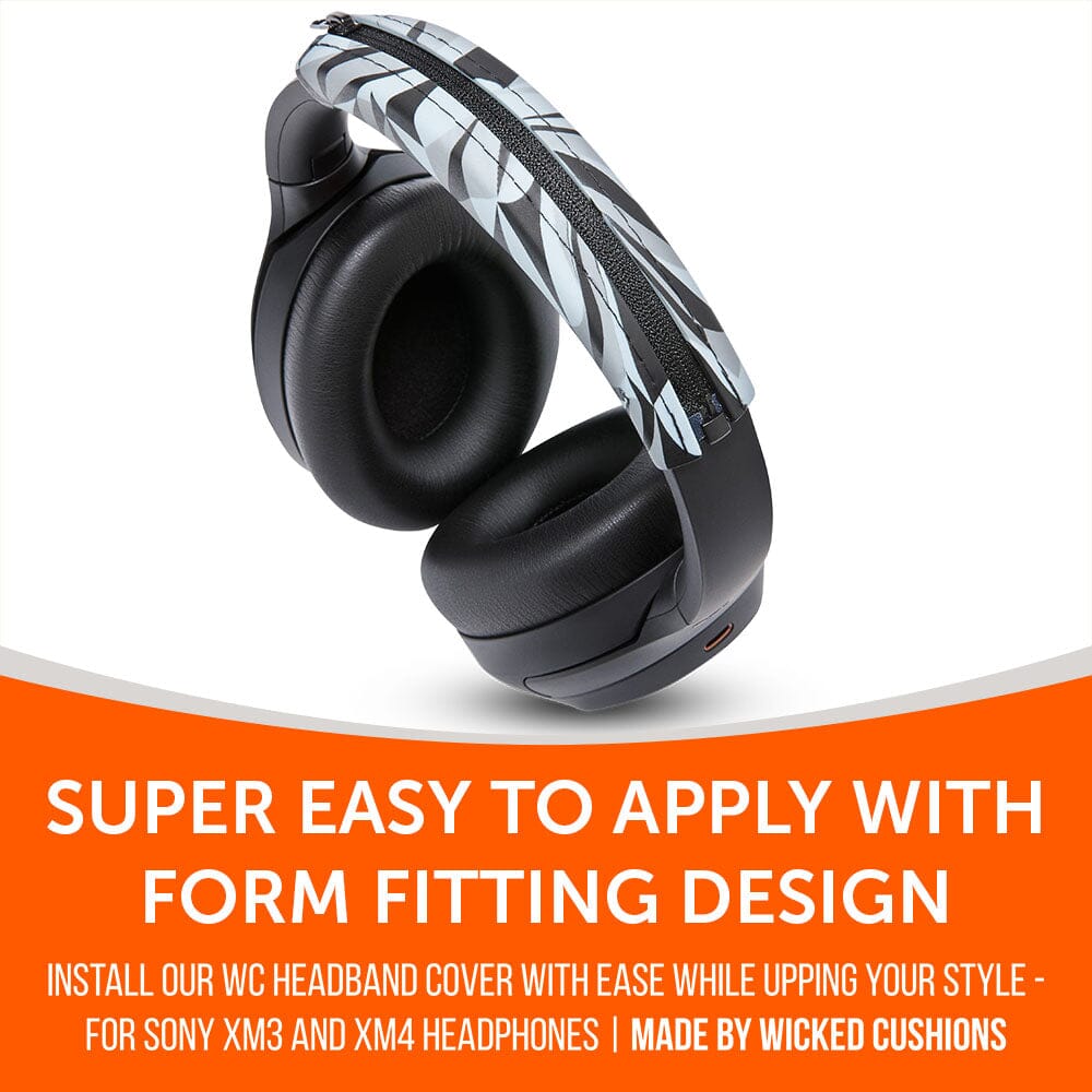 Apos Audio Wicked Cushions Headbands & Headband Covers Sony XM3 & XM4 Silicone Headband Cover - WC BandZ XM3 & XM4
