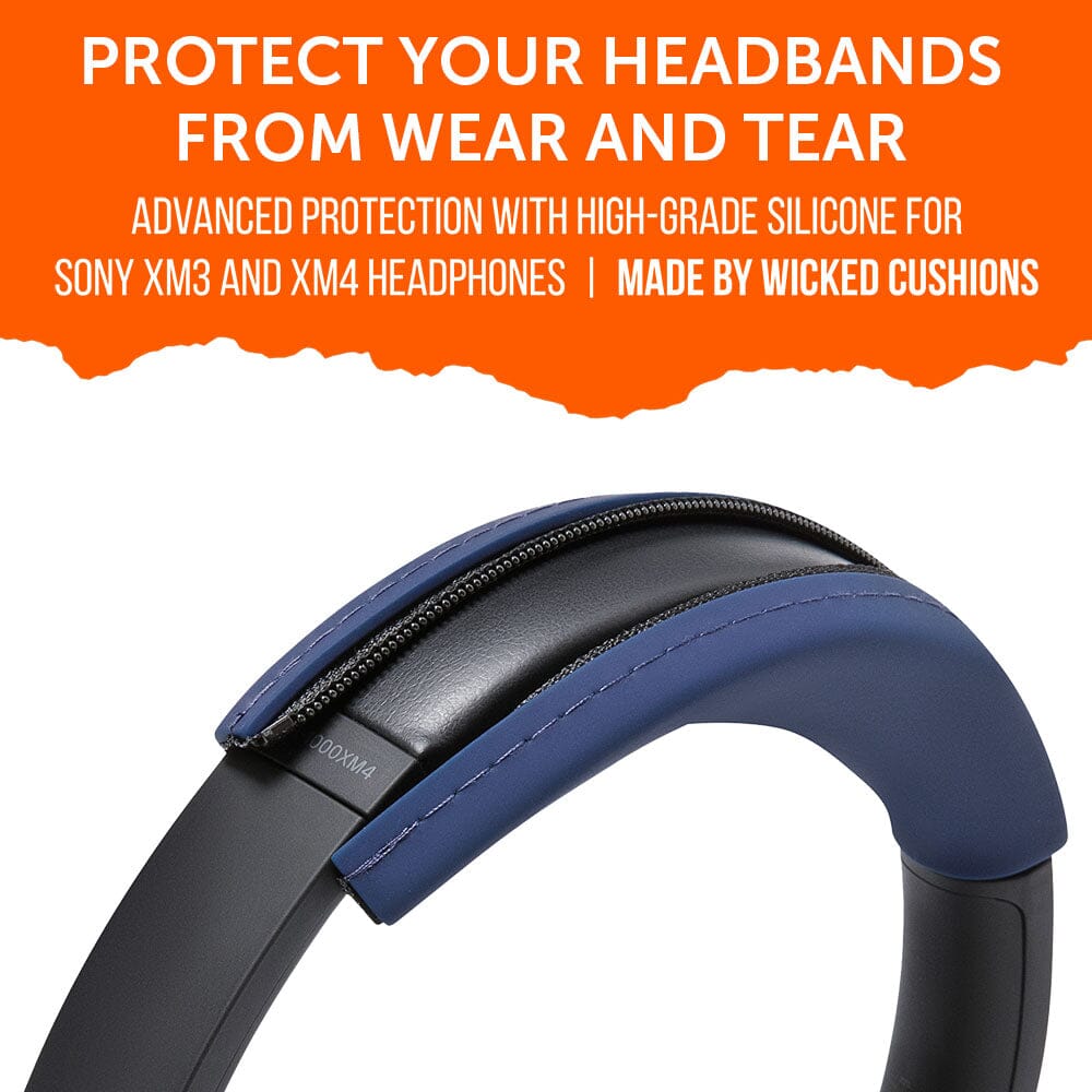 Apos Audio Wicked Cushions Headbands & Headband Covers Sony XM3 & XM4 Silicone Headband Cover - WC BandZ XM3 & XM4