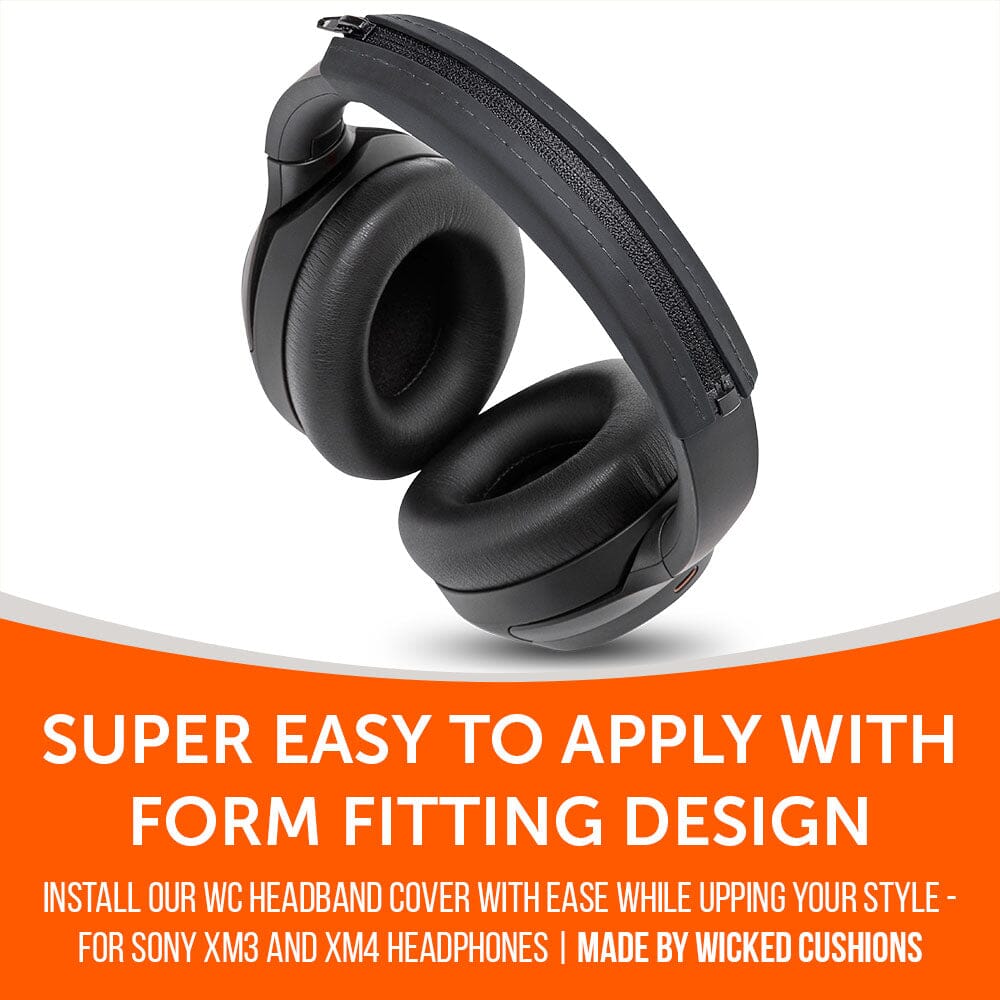Apos Audio Wicked Cushions Headbands & Headband Covers Sony XM3 & XM4 Silicone Headband Cover - WC BandZ XM3 & XM4