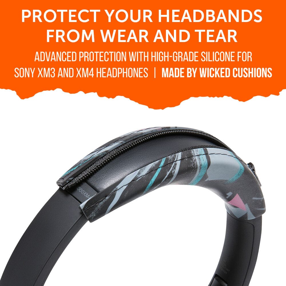 Apos Audio Wicked Cushions Headbands & Headband Covers Sony XM3 & XM4 Silicone Headband Cover - WC BandZ XM3 & XM4