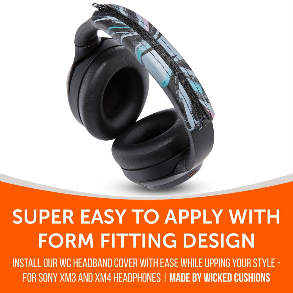 Apos Audio Wicked Cushions Headbands & Headband Covers Sony XM3 & XM4 Silicone Headband Cover - WC BandZ XM3 & XM4