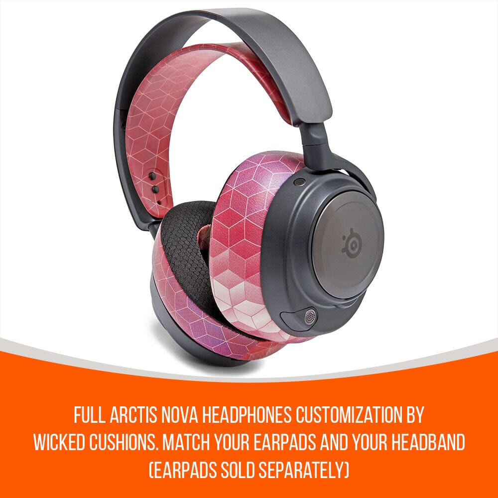 Apos Audio Wicked Cushions Headbands & Headband Covers Upgraded Headband Replacement for Arctis Nova Headphones