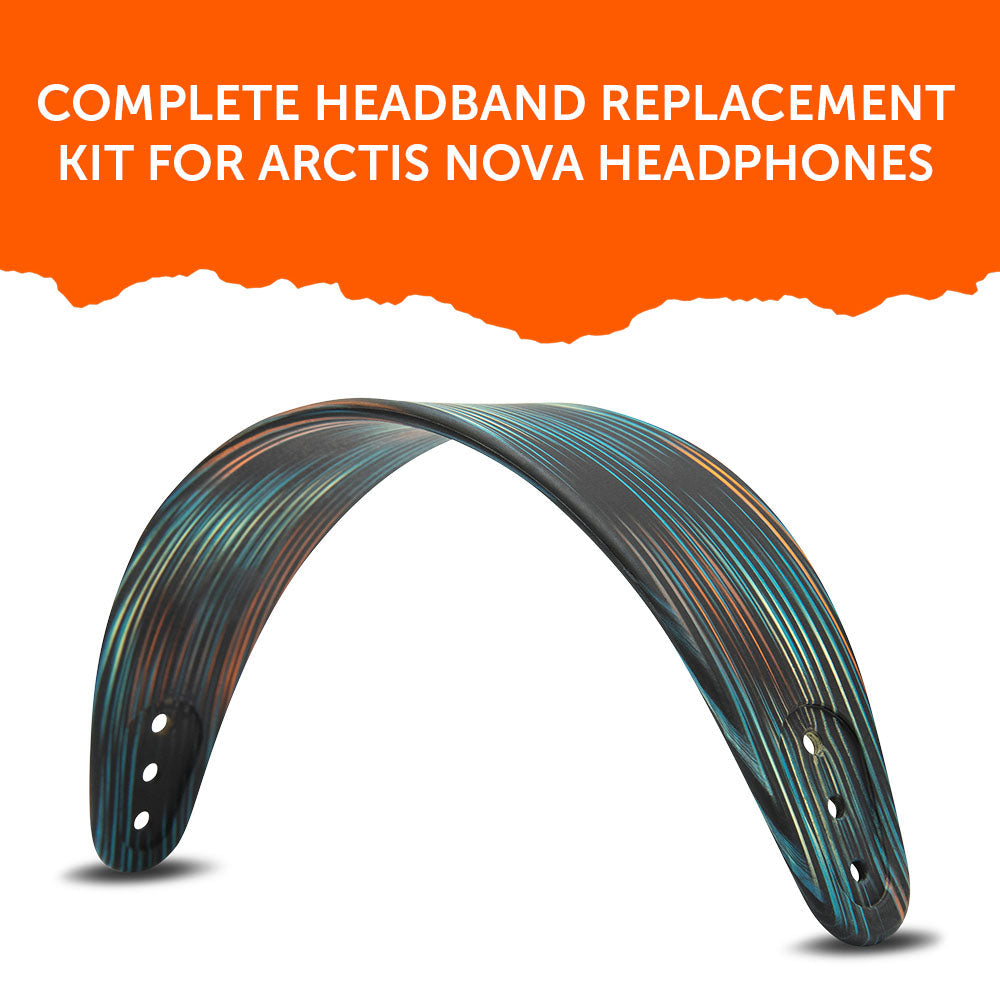 Apos Audio Wicked Cushions Headbands & Headband Covers Upgraded Headband Replacement for Arctis Nova Headphones