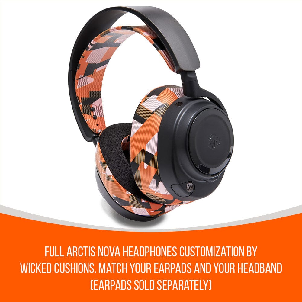 Apos Audio Wicked Cushions Headbands & Headband Covers Upgraded Headband Replacement for Arctis Nova Headphones