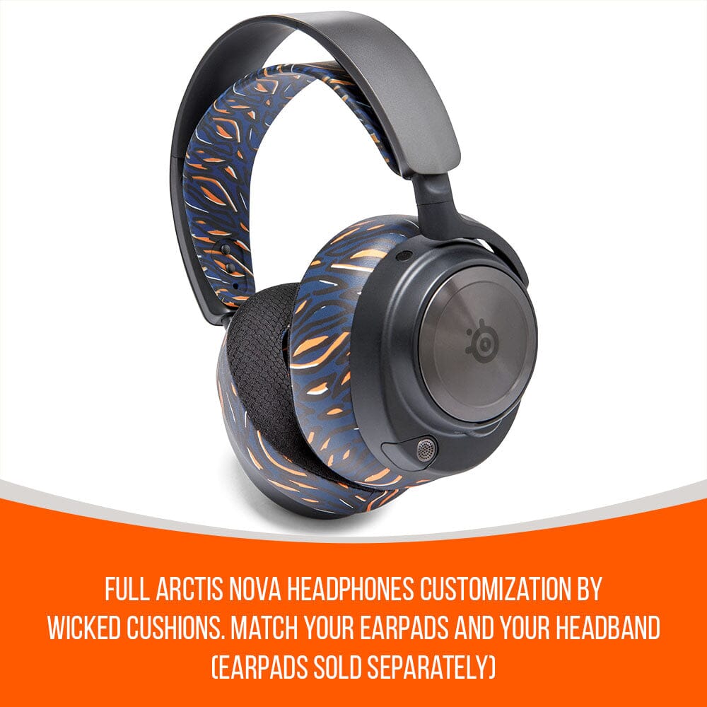 Apos Audio Wicked Cushions Headbands & Headband Covers Upgraded Headband Replacement for Arctis Nova Headphones