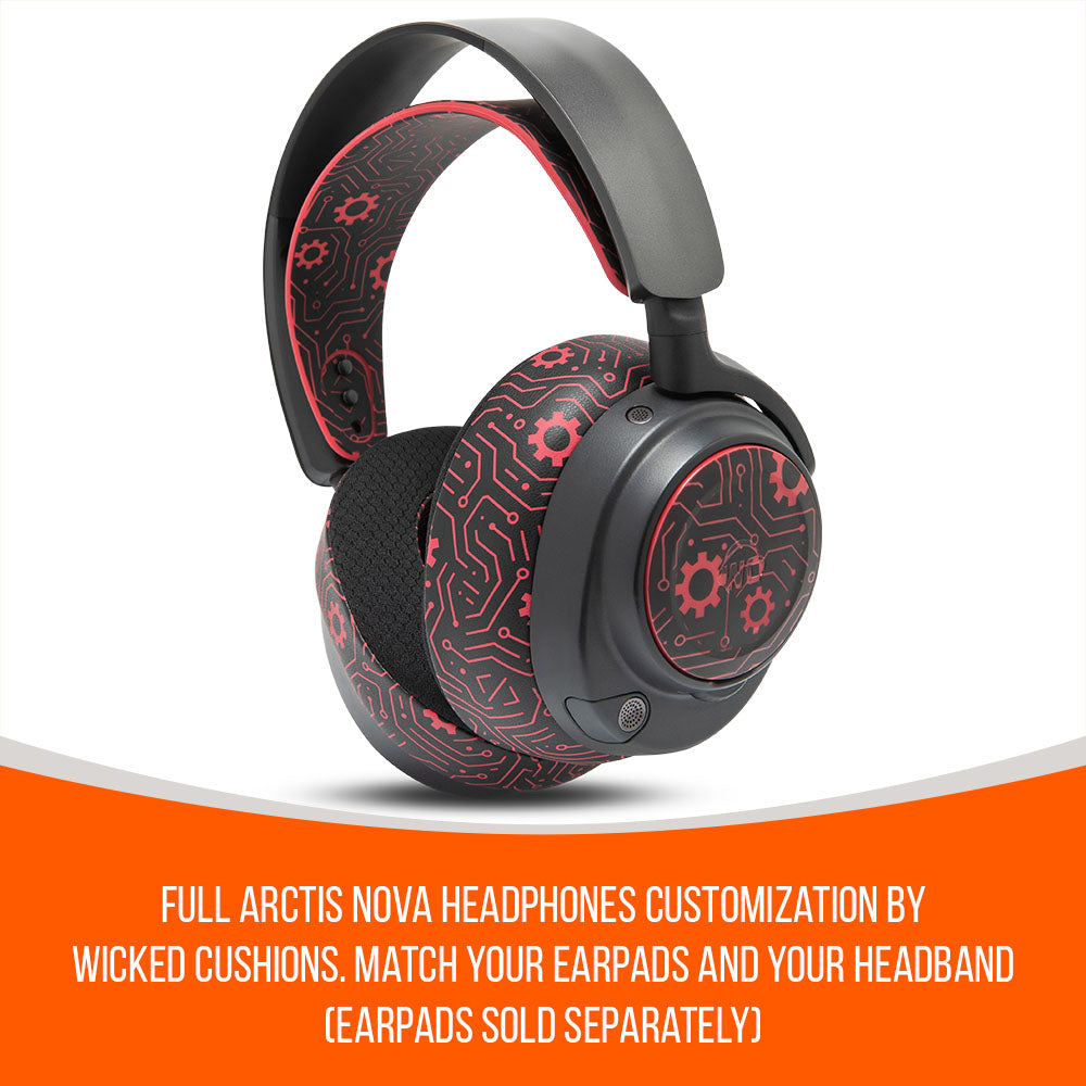 Apos Audio Wicked Cushions Headbands & Headband Covers Upgraded Headband Replacement for Arctis Nova Headphones