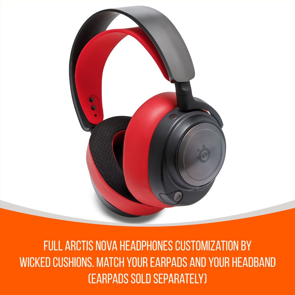 Apos Audio Wicked Cushions Headbands & Headband Covers Upgraded Headband Replacement for Arctis Nova Headphones