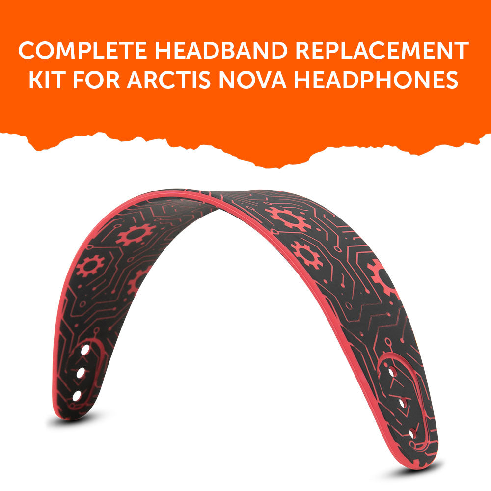 Apos Audio Wicked Cushions Headbands & Headband Covers Upgraded Headband Replacement for Arctis Nova Headphones