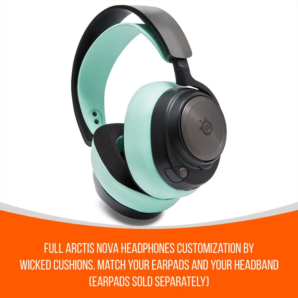 Apos Audio Wicked Cushions Headbands & Headband Covers Upgraded Headband Replacement for Arctis Nova Headphones