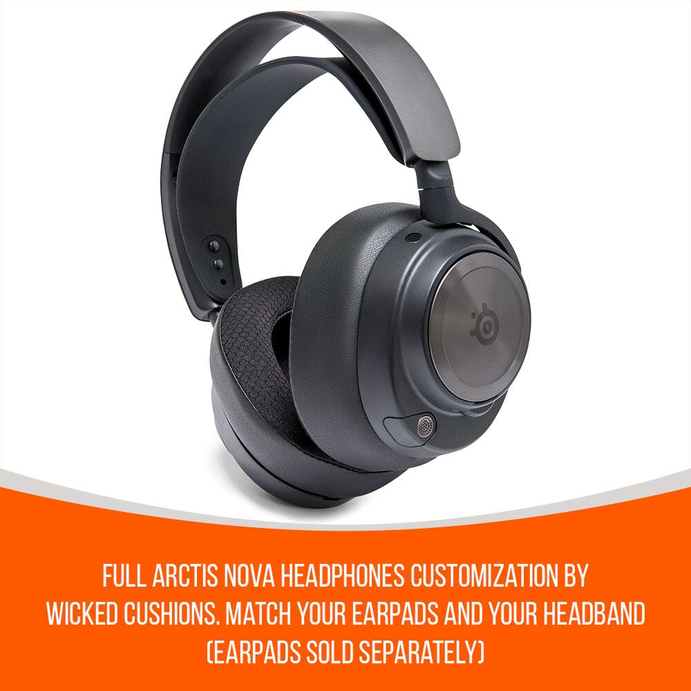 Apos Audio Wicked Cushions Headbands & Headband Covers Upgraded Headband Replacement for Arctis Nova Headphones