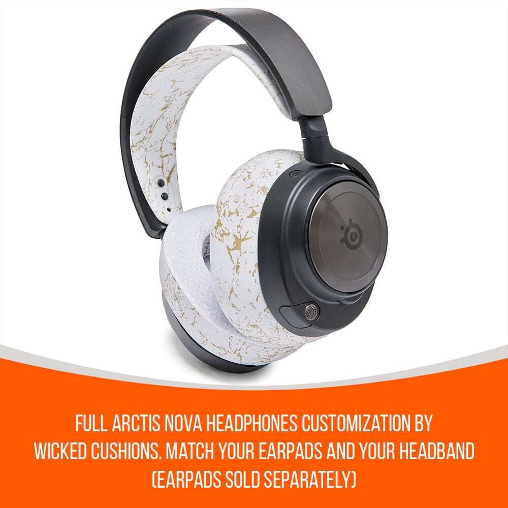 Apos Audio Wicked Cushions Headbands & Headband Covers Upgraded Headband Replacement for Arctis Nova Headphones