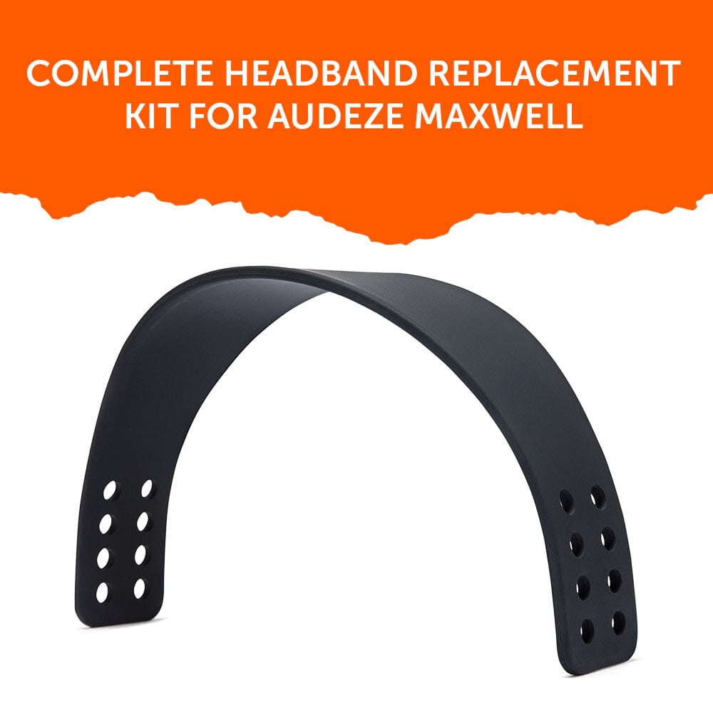 Apos Audio Wicked Cushions Headbands & Headband Covers Upgraded Silicone Headband for Audeze Maxwell 1 and 2 - WC HeadbandZ