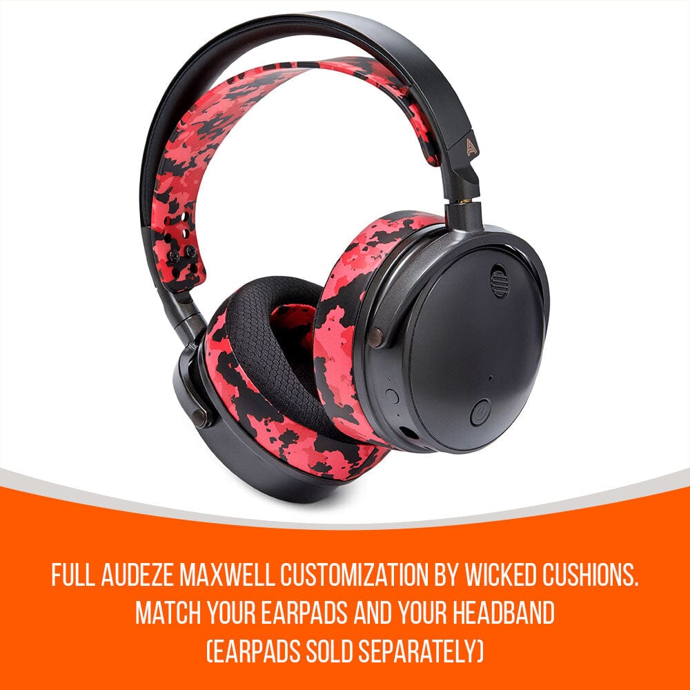 Apos Audio Wicked Cushions Headbands & Headband Covers Upgraded Silicone Headband for Audeze Maxwell 1 and 2 - WC HeadbandZ