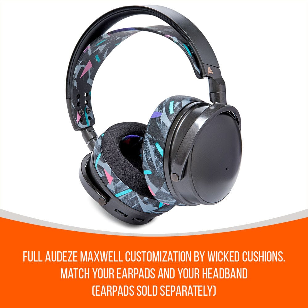 Apos Audio Wicked Cushions Headbands & Headband Covers Upgraded Silicone Headband for Audeze Maxwell 1 and 2 - WC HeadbandZ