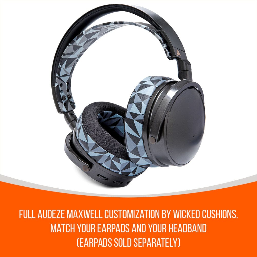 Apos Audio Wicked Cushions Headbands & Headband Covers Upgraded Silicone Headband for Audeze Maxwell 1 and 2 - WC HeadbandZ