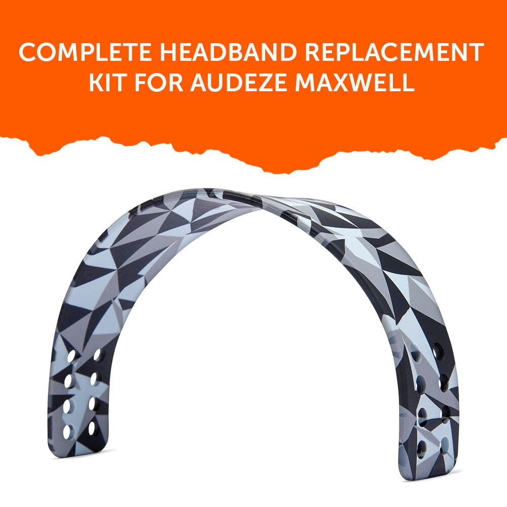 Apos Audio Wicked Cushions Headbands & Headband Covers Upgraded Silicone Headband for Audeze Maxwell 1 and 2 - WC HeadbandZ