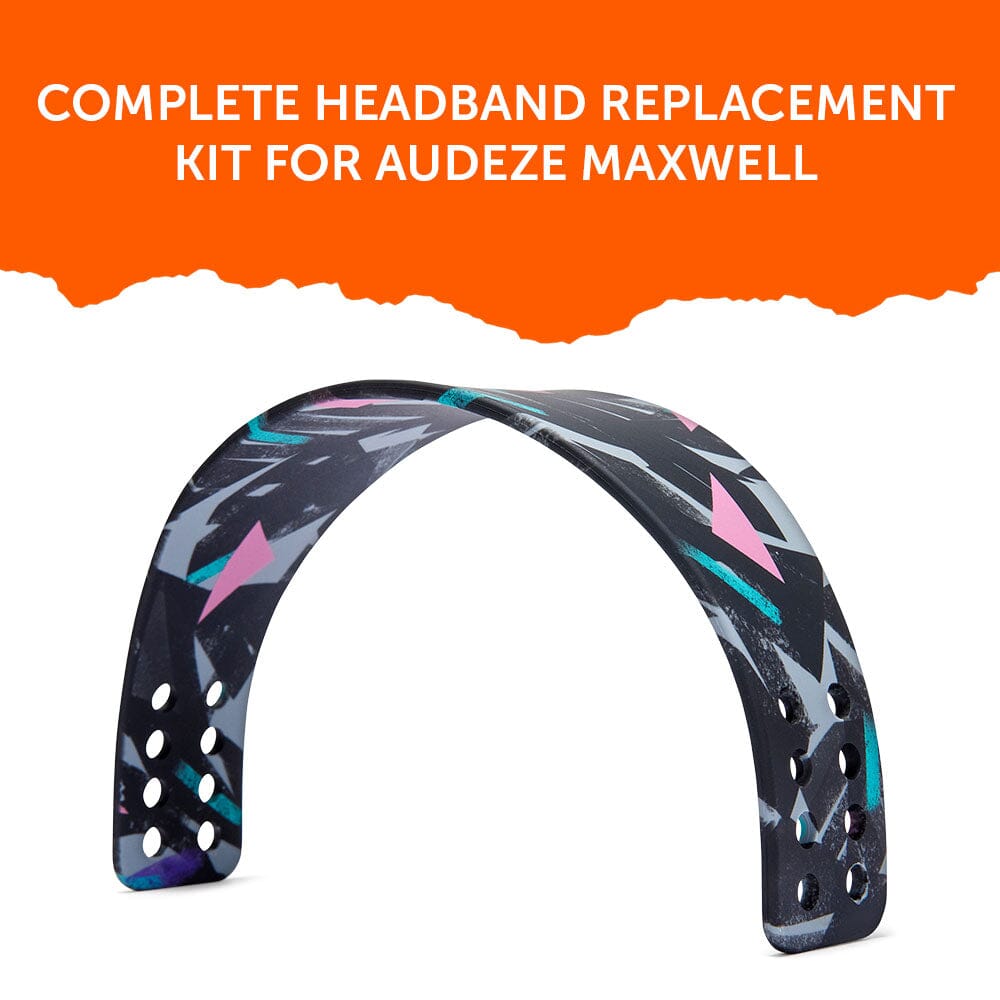 Apos Audio Wicked Cushions Headbands & Headband Covers Upgraded Silicone Headband for Audeze Maxwell 1 and 2 - WC HeadbandZ