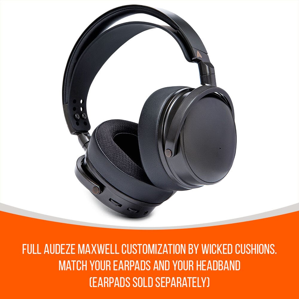 Apos Audio Wicked Cushions Headbands & Headband Covers Upgraded Silicone Headband for Audeze Maxwell 1 and 2 - WC HeadbandZ