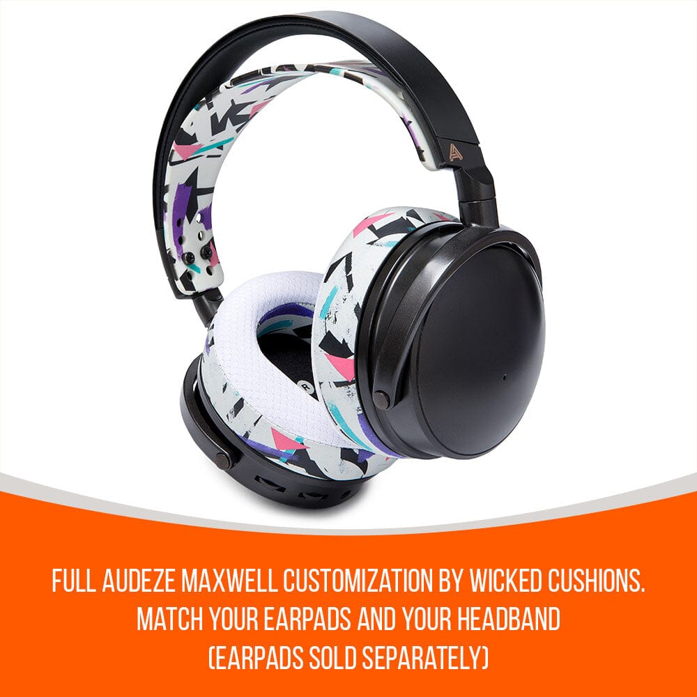 Apos Audio Wicked Cushions Headbands & Headband Covers Upgraded Silicone Headband for Audeze Maxwell 1 and 2 - WC HeadbandZ
