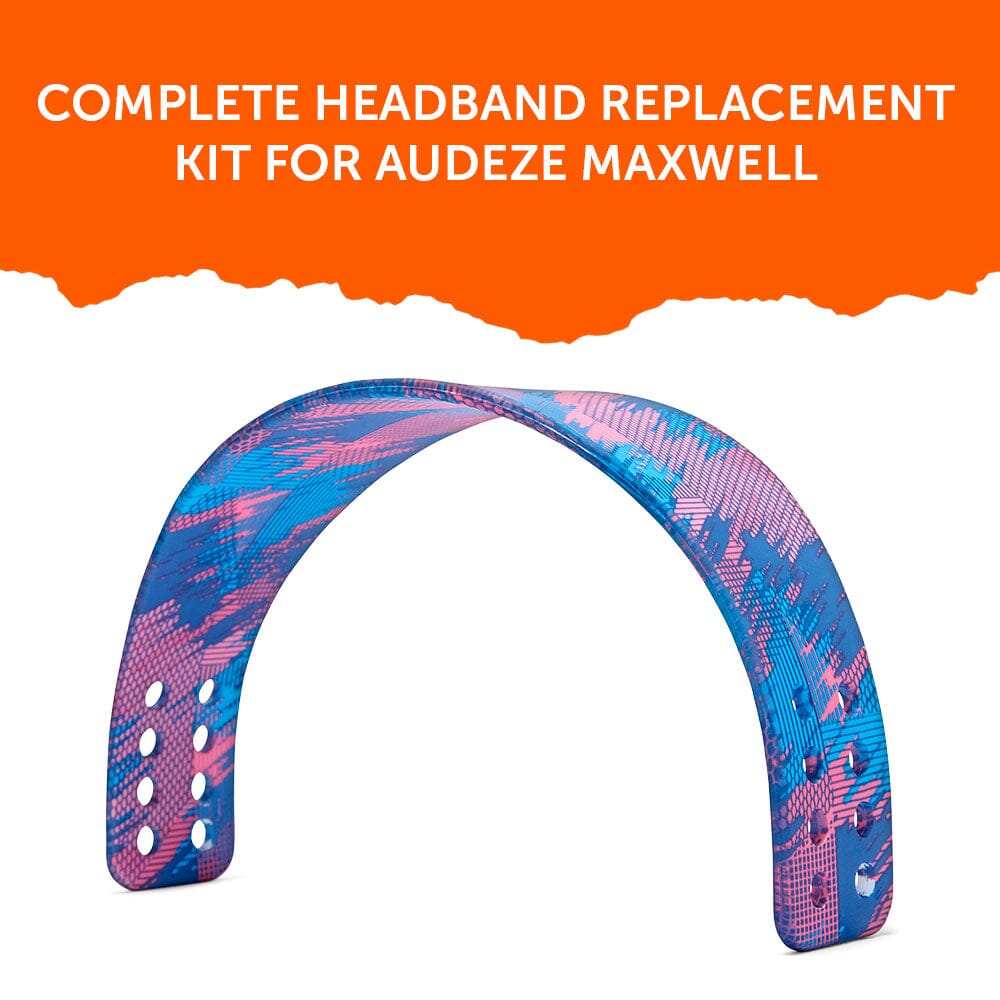Apos Audio Wicked Cushions Headbands & Headband Covers Upgraded Silicone Headband for Audeze Maxwell 1 and 2 - WC HeadbandZ