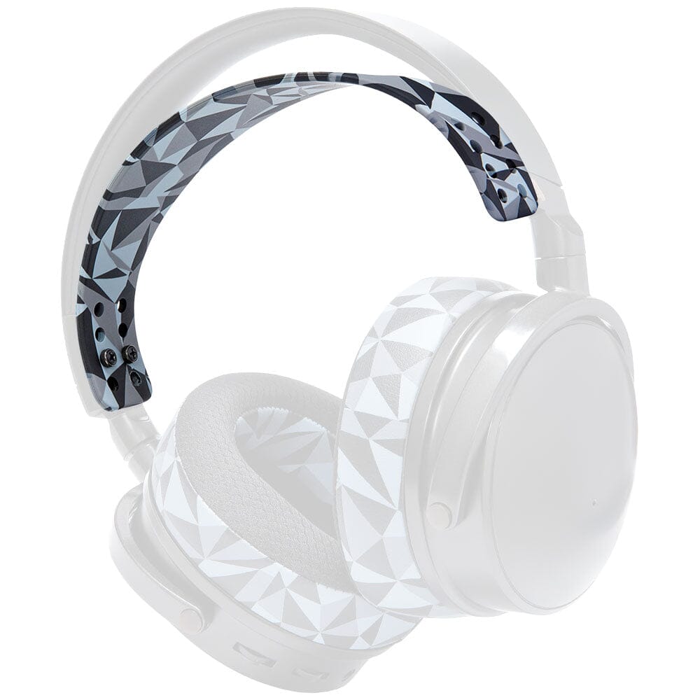 Apos Audio Wicked Cushions Headbands & Headband Covers Upgraded Silicone Headband for Audeze Maxwell 1 and 2 - WC HeadbandZ Geo Grey