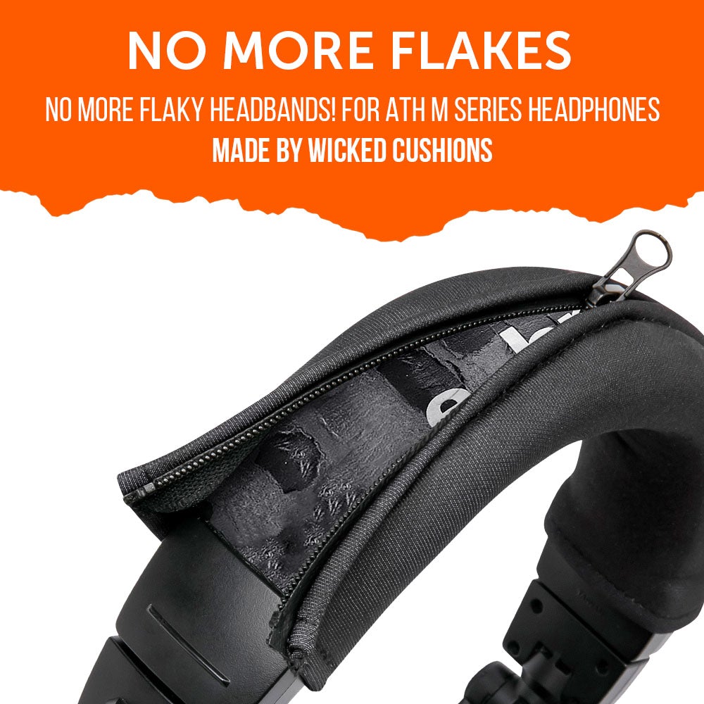 Apos Audio Wicked Cushions Headbands & Headband Covers WC BandZ V2 Protective Headband Cover For ATH M Series Headphones
