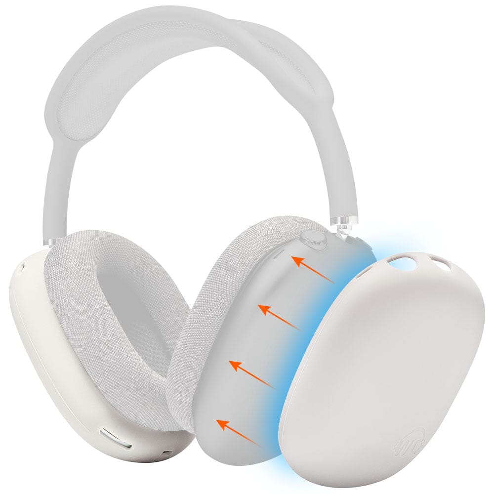 Apos Audio Wicked Cushions Headphone Covers Airpods Max 1 & 2 Exterior Shell Covers - WC ShellZ Max Beige