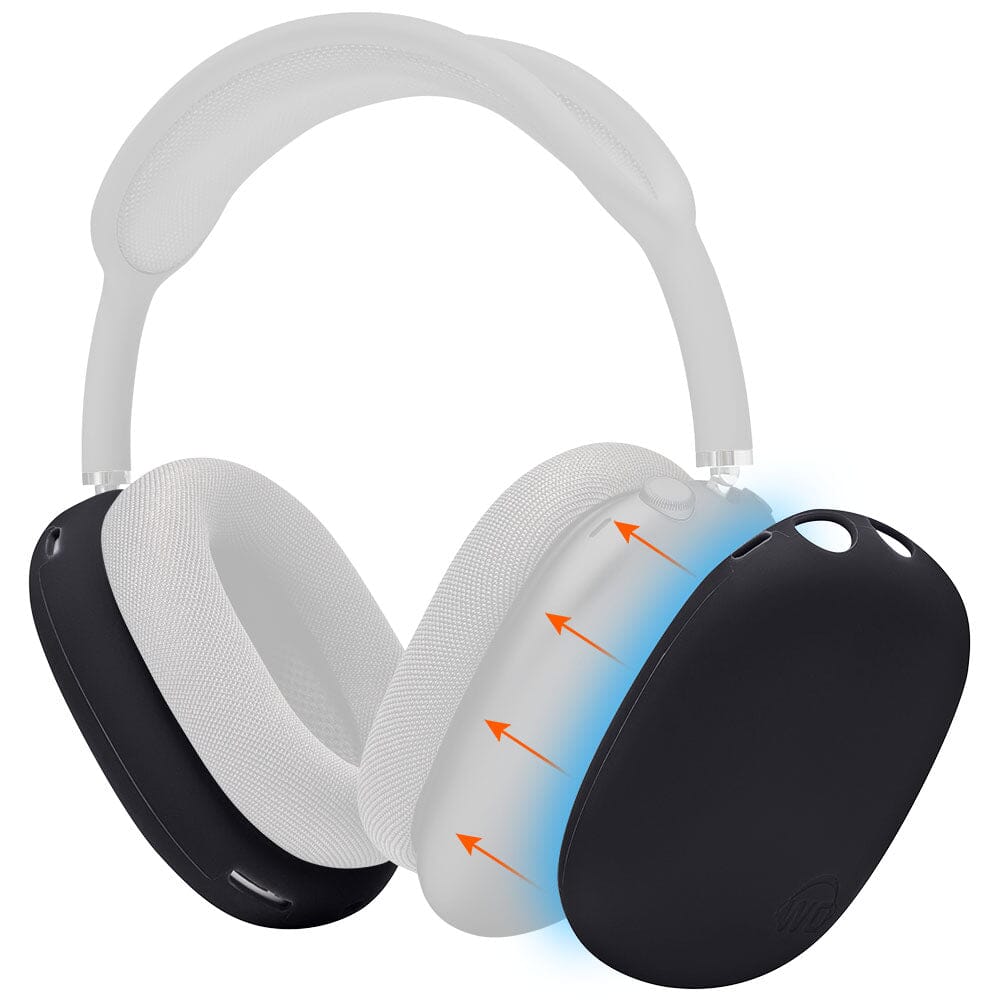 Apos Audio Wicked Cushions Headphone Covers Airpods Max 1 & 2 Exterior Shell Covers - WC ShellZ Max Black