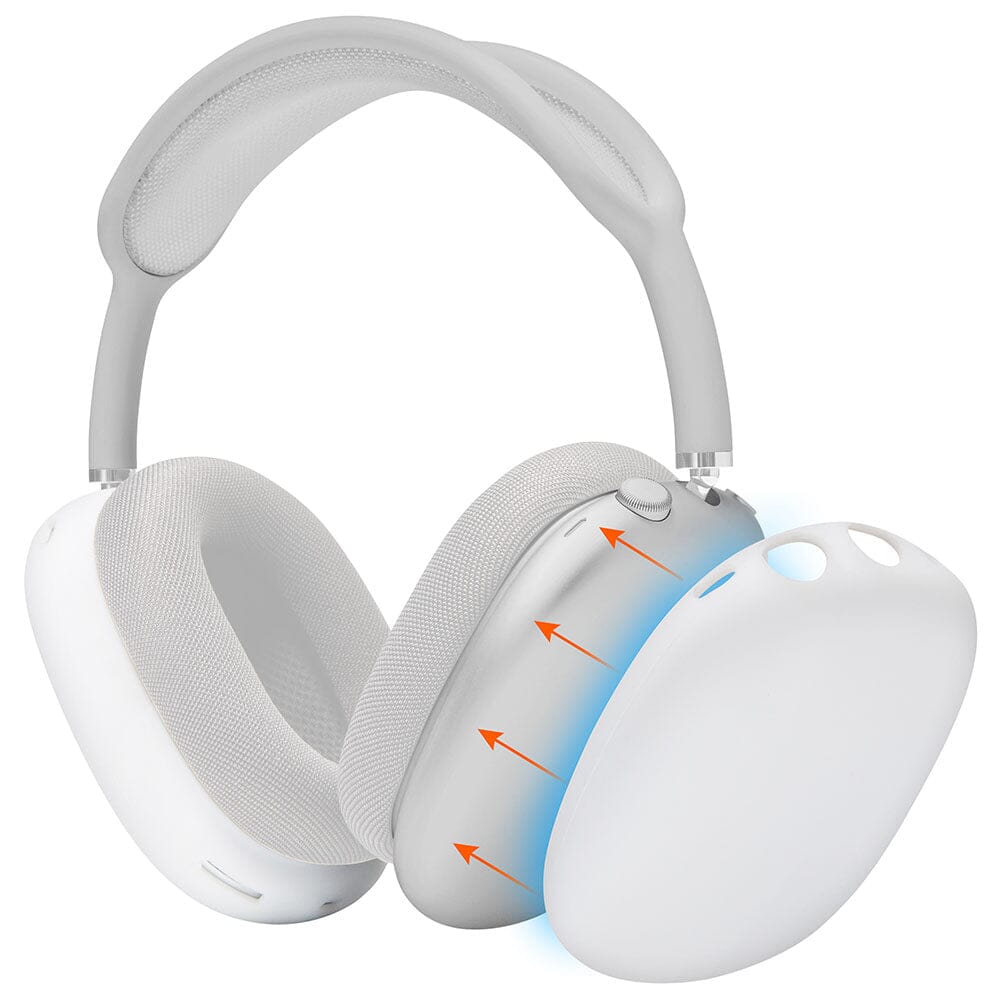 Apos Audio Wicked Cushions Headphone Covers Airpods Max 1 & 2 Exterior Shell Covers - WC ShellZ Max White