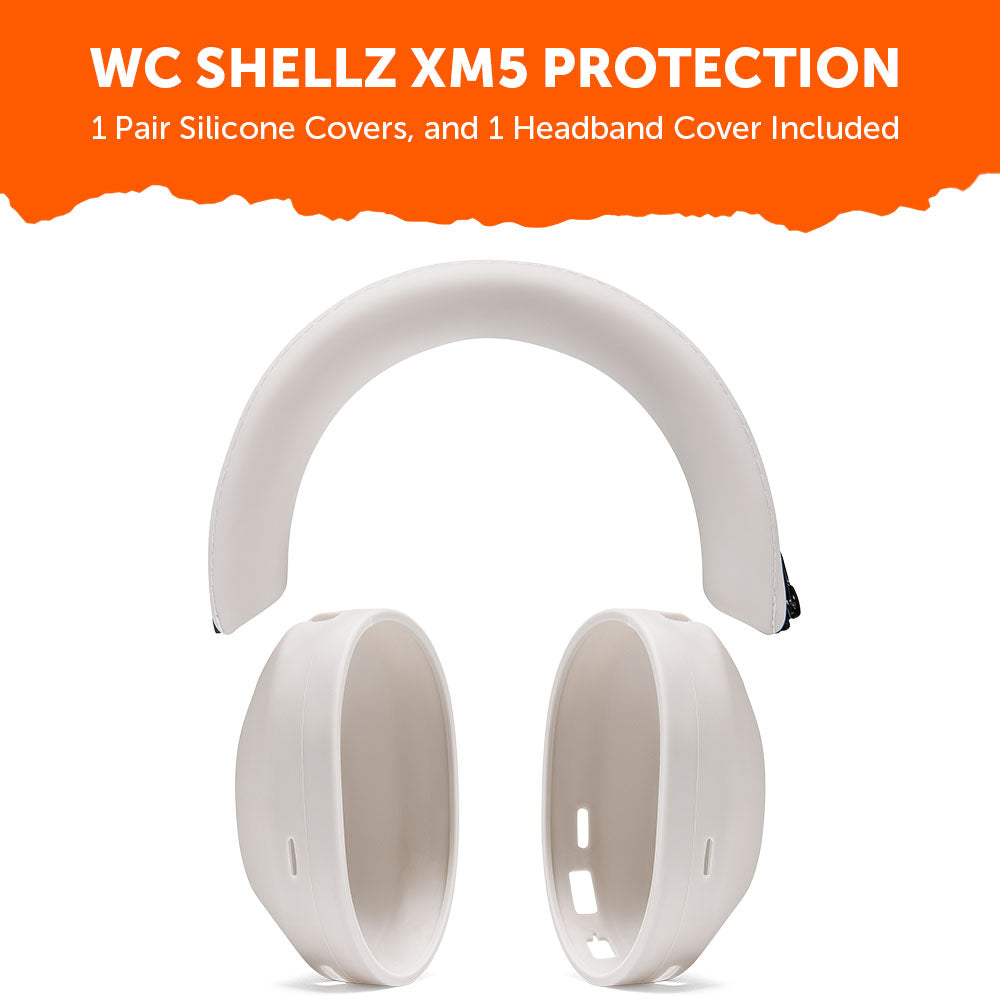 Apos Audio Wicked Cushions Headphone Covers Sony XM5 Protective Shell Cover - WC ShellZ XM5