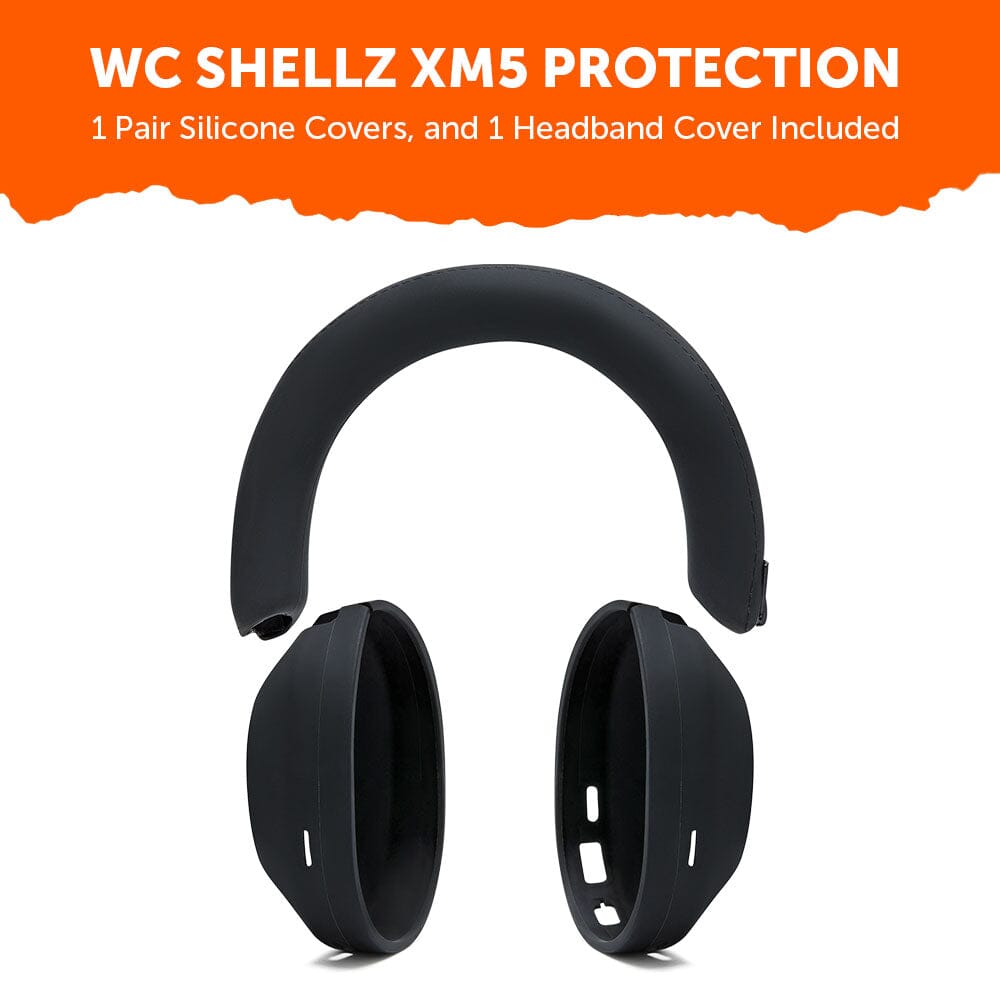 Apos Audio Wicked Cushions Headphone Covers Sony XM5 Protective Shell Cover - WC ShellZ XM5