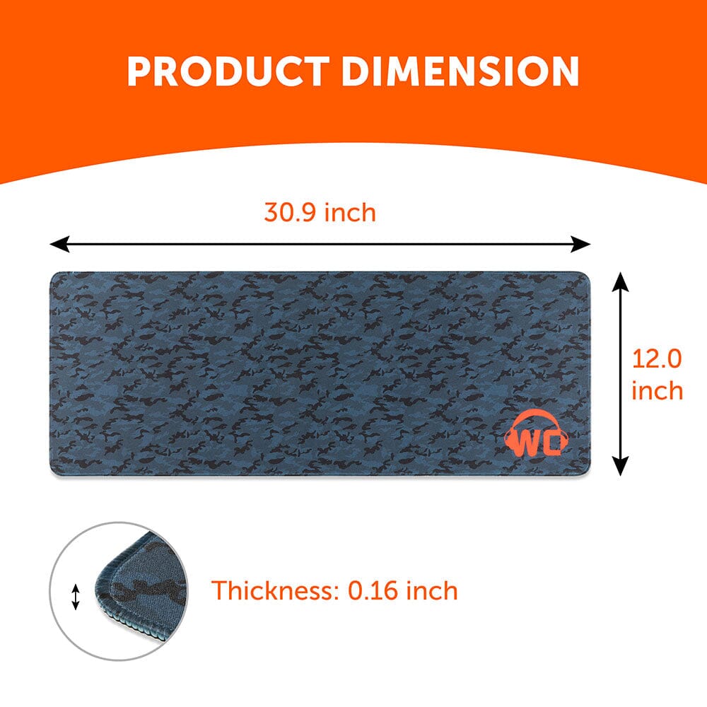 Apos Audio Wicked Cushions Mouse Pad Large Gaming Mousepad - WC MousepadZ