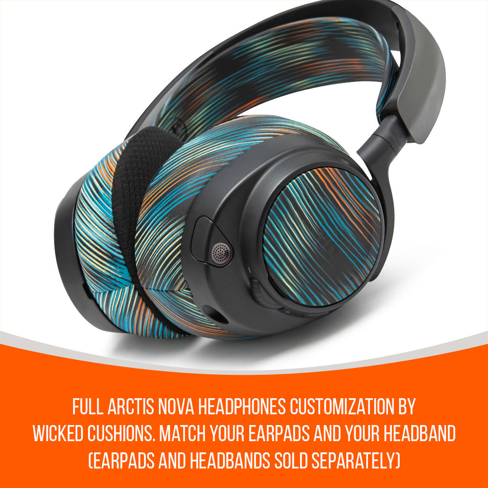 Apos Audio Wicked Cushions Speaker Plates WC Side Speaker Plates for Arctis Nova Headsets - Arctis Nova Booster Pack by Wicked Cushions