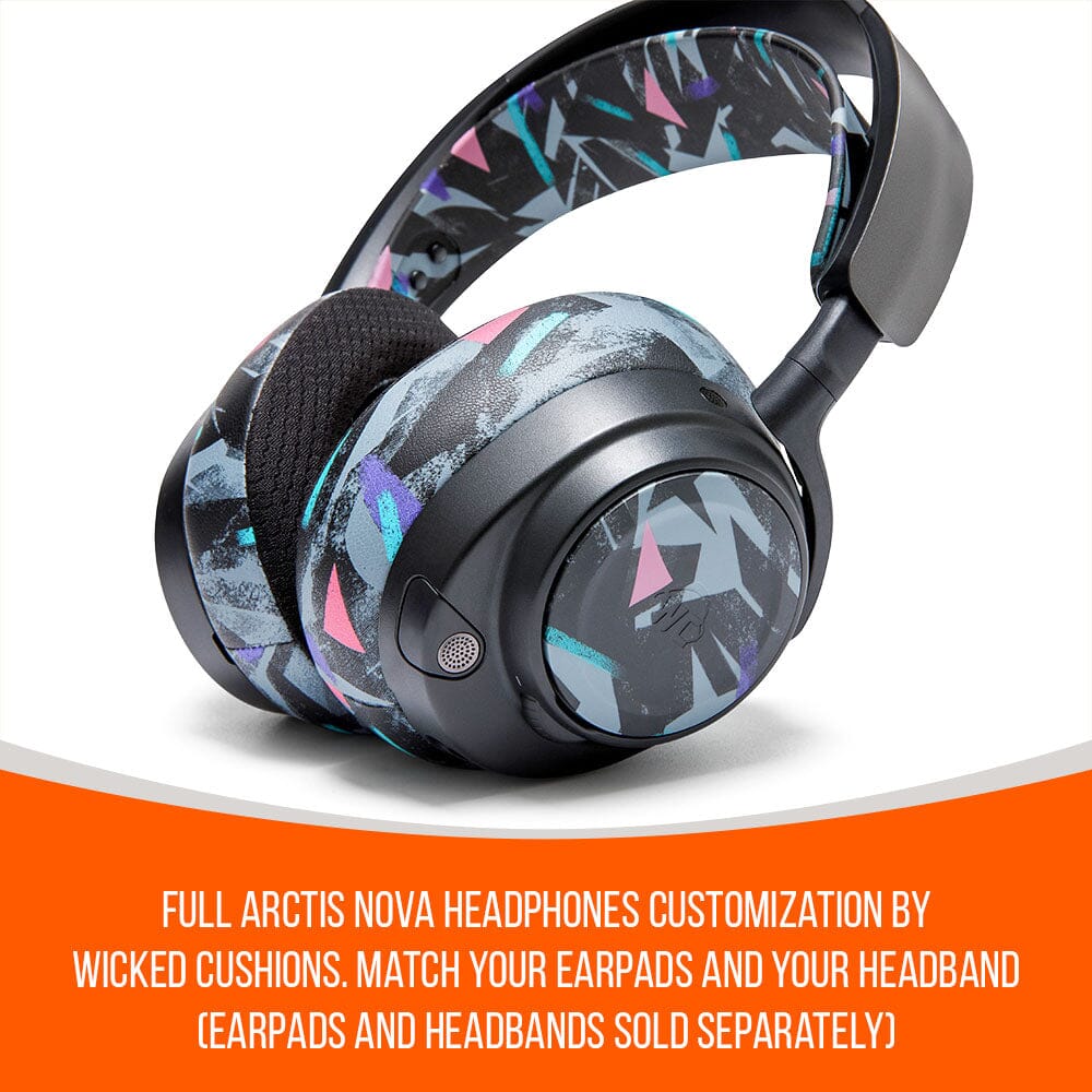Apos Audio Wicked Cushions Speaker Plates WC Side Speaker Plates for Arctis Nova Headsets - Arctis Nova Booster Pack by Wicked Cushions