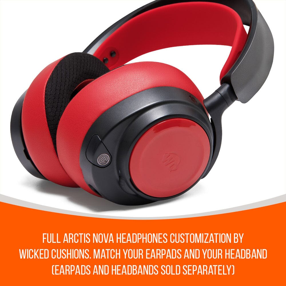 Apos Audio Wicked Cushions Speaker Plates WC Side Speaker Plates for Arctis Nova Headsets - Arctis Nova Booster Pack by Wicked Cushions