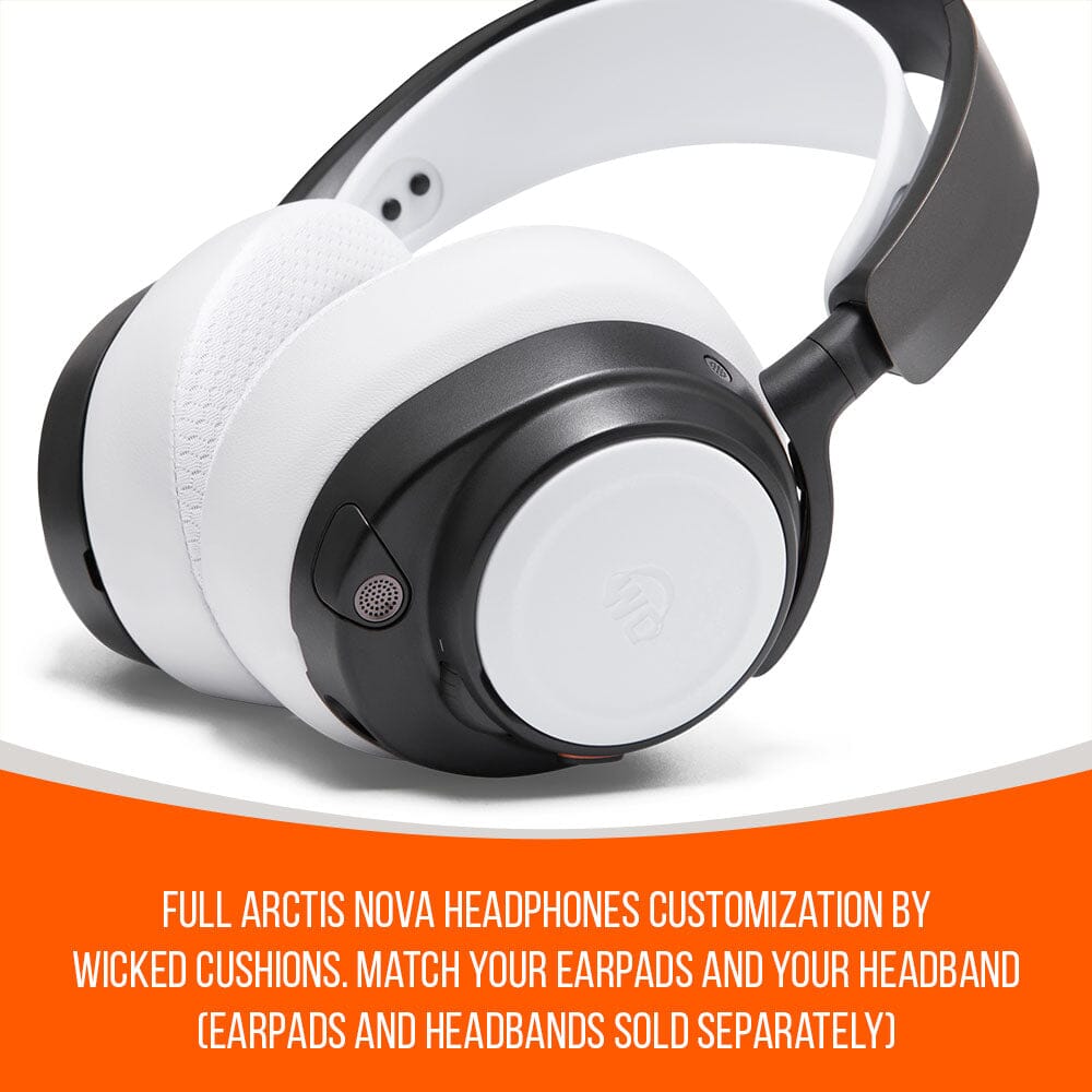 Apos Audio Wicked Cushions Speaker Plates WC Side Speaker Plates for Arctis Nova Headsets - Arctis Nova Booster Pack by Wicked Cushions